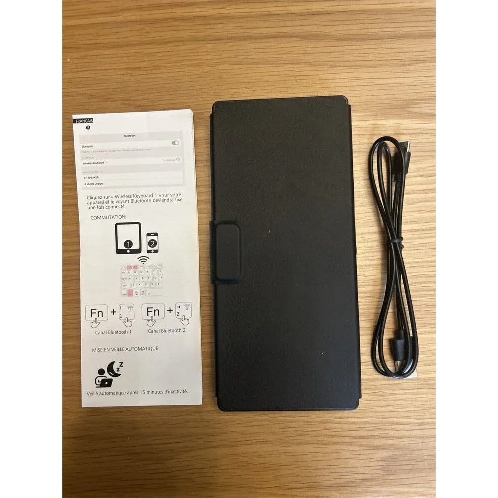 Doohoeek Universal Bluetooth Mini Keyboard, Wireless Compact Keyboard